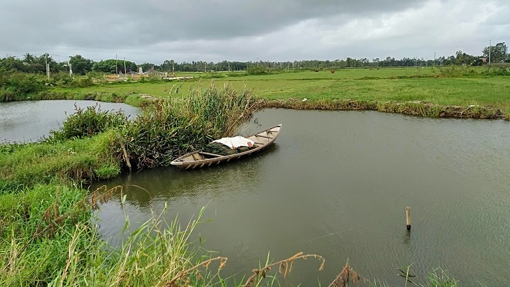 My Son Sanctuary - Scenic route from Hoi An - River on the way