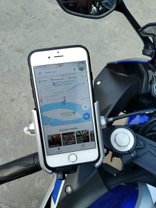 Phone holder - Motorbike rental Hoi An